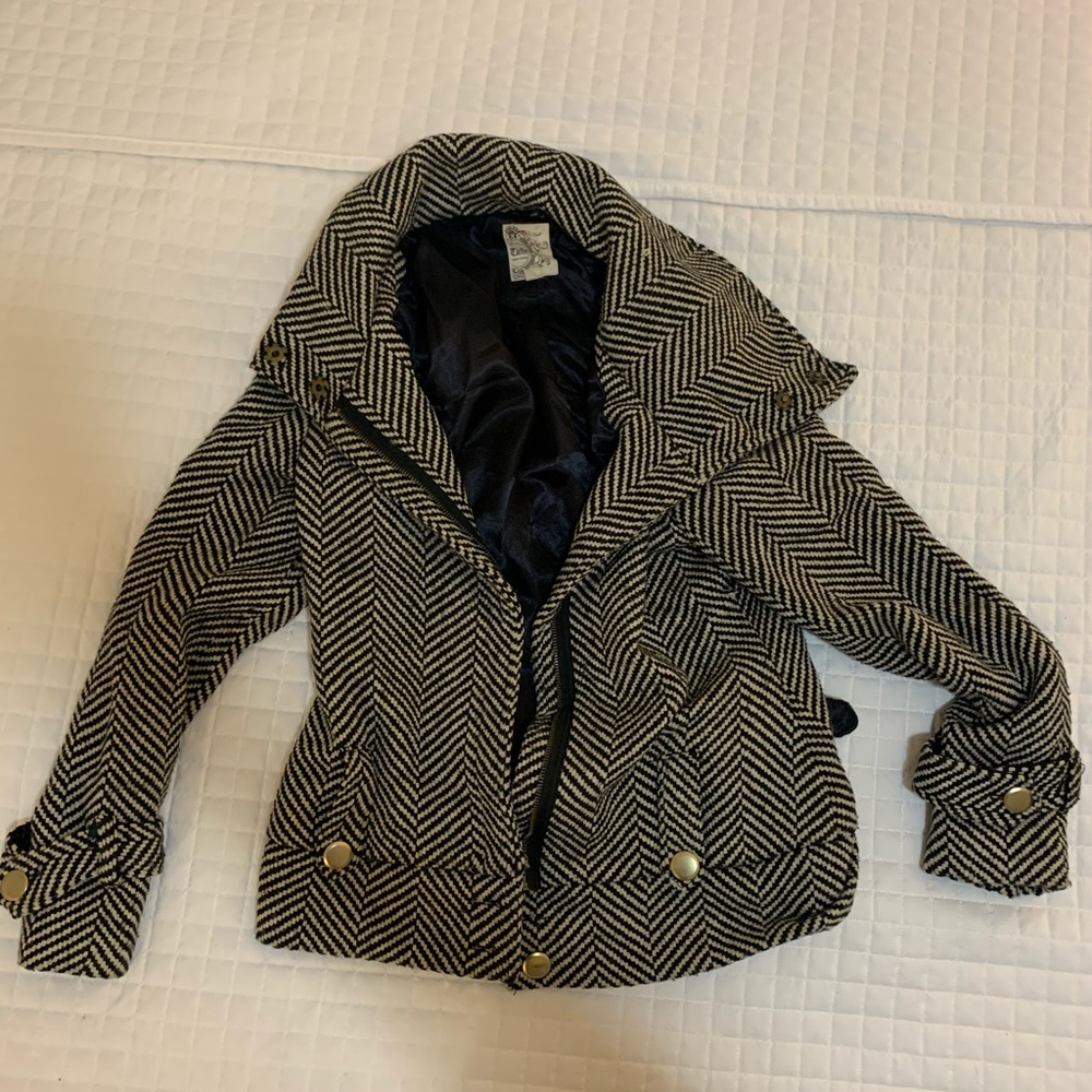 Chevron Print Jacket